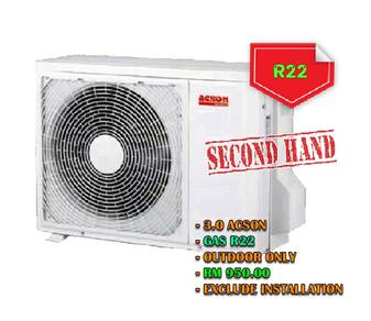 [OUTDOOR SAHAJA] Used Acson 3.0HP Compressor R22
