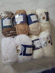 crochet yarn (new)