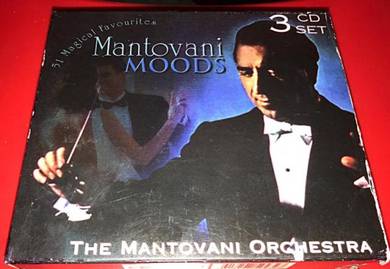 MANTOVANI ORCHESTRA - MANTOVANI MOODS 3CD Set