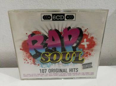 CD Original Hits - Rap & Soul - 6CD