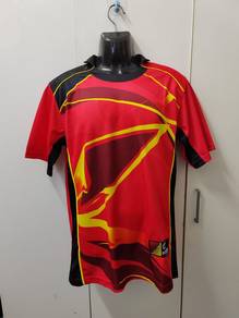 ITEM BARU_Baju Jersi Ragbi ARORA Red XL
