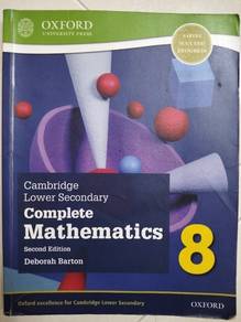 Cambridge Lower Secondary Mathematics 8