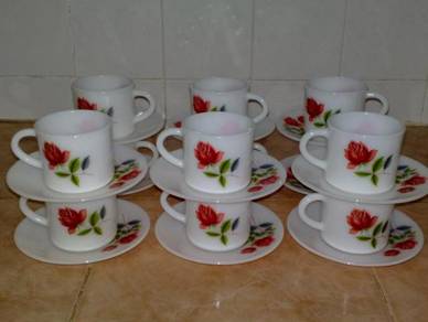 Cawan piring vintage wexford creation tea set