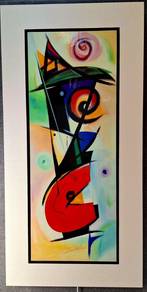 Reproduction Silkscreen Print - Left Point