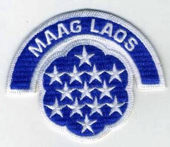 US ARMY MAAG LAOS MILITARY Vietnam Era Patch