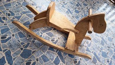 Solid Wood Horse riding Toy