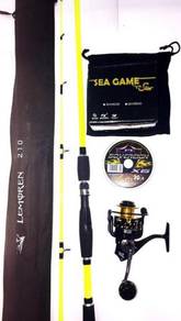 Lemoren rod combo shino japan sea game 4000