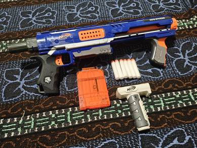 (Kuching) Nerf Rampage + Free accessory 
