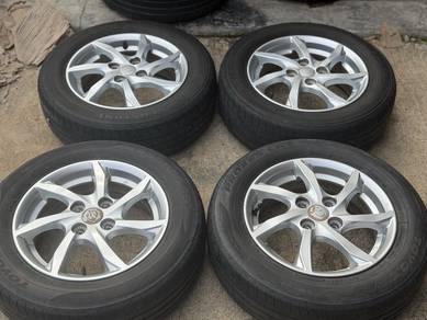 Sport Rim 14 Second Original Myvi Bezza Siap Tayar