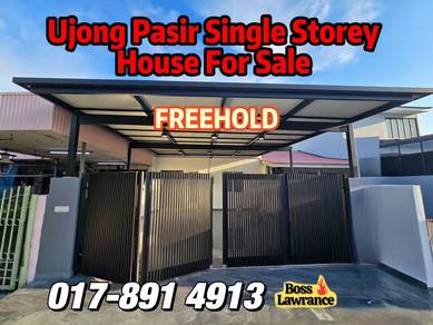 1-storey Terraced House For Sale in Ujong Pasir,MLK