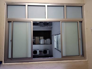 Tingkap Sliding Balcony (Condo) Powder Coated