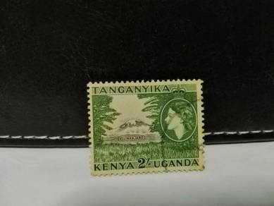 1954 Tanganyika Uganda Kenya Stamp Kilimanjaro