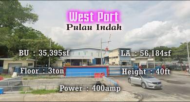 Warehouse / Factory For Sale in Port Klang,SGR