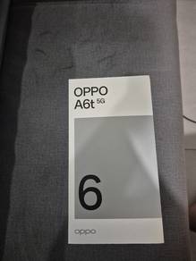 OPPO A6t 5G 256GB – Full Set / Like New