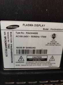 spare part to Tv plasma Samsung