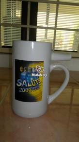 vintage Guinness mug cup salute with whistle