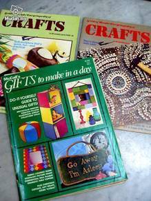 Vintage Magazines on Craft - Set of 3 from 1976