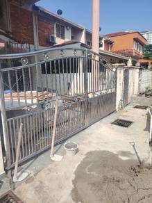 stainless gate terpakai