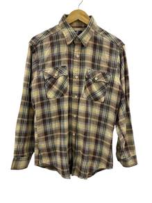 Vintage Levis Plaid Double pocket shirt LS