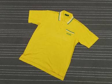 Kenzo golf kuning kenzo golf kuningpoko tee saiz L