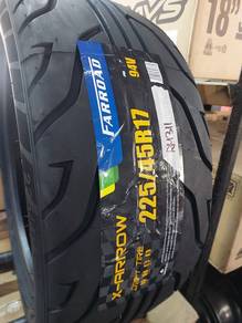 Tayar baru 225 45 17 FARROAD X-ARROW SEMI SLICK