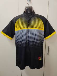 ITEM BARU_Polo Tee Ragbi ARORA size L BlackYellow
