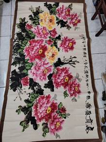 oil painting flower