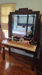 Wooden Bedroom Set + Swing