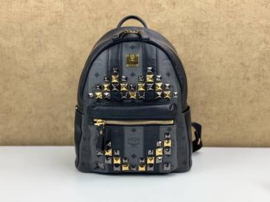 [RAYA SALES] MCM Small Stark Studs Backpack