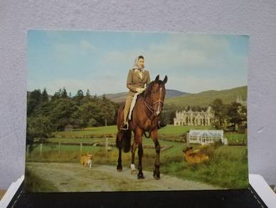 Vintage Postcard Queen Elizabeth II