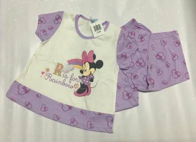 Disney Baby Minnie Mouse Light Purple Top & Pants