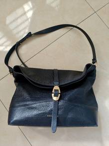 Coccinelle Black Leather Shoulder Bag