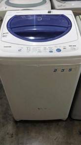 Mesin Basuh Toshiba Washing Machine Auto Top 7.2kg