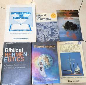 Hermeneutics Biblical History, Systematic Theology
