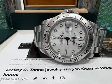 Rolex Explorer II 2 White Polar Ref 16570 T25 1996