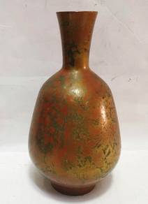 Japanese Brass Vase, Early 20th Century