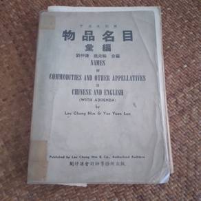 (二手 2nd hand) 物品名目