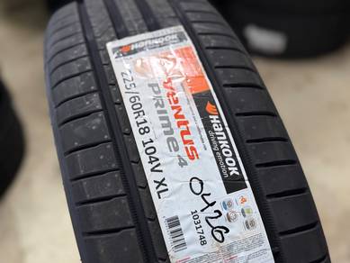 Tayar Baru 225 60 18 Hankook Ventus Prime 4 K135