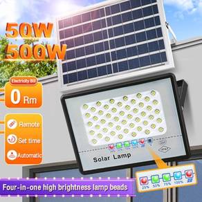 Nano LED Lampu Solar Floodlight Ultra Spotlight