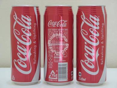 Coca-Cola Coke Refreshing & Uplifting 500ml Can