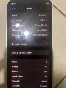 IP 12 MINI 64gb & IP XS 256gb