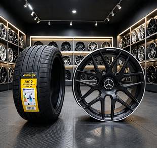 Mercedes GLA GLB 19" Rim + Tayar Baru R446