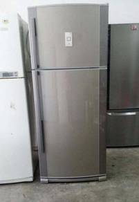 Refrigerator Fridge Sharp Big Freezer Peti Sejuk