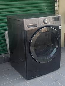 LG front load 2in1 hot washer with dryer 18/10-kgs