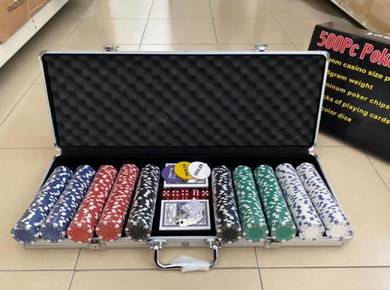Poker Game Set With 500 Chip