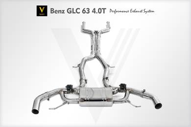 VELOCITA Exhaust – Mercedes-Benz GLC 63 AMG