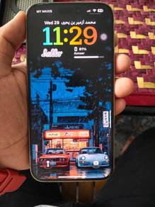 Fullset iphone 14pro max gold 128gb