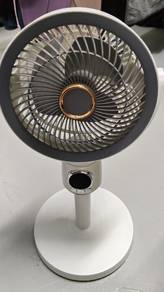 Kipas Boleh Pusing Berlampu Cas