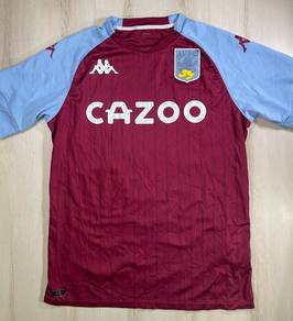 Kappa 2020 Aston Villa Home Jersey #DM Used