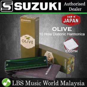 Suzuki Harmonica C-20 10 Hole Olive Diatonic